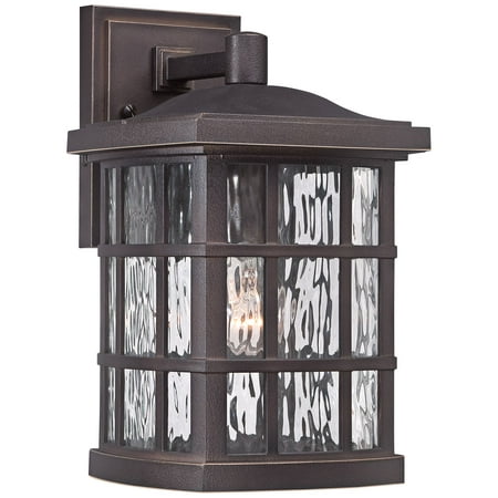 

Quoizel Stonington 13 High Bronze Outdoor Wall Light