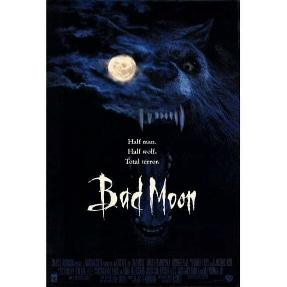 Pop Culture Graphics MOVIF8407 Bad Moon Movie Poster Print, 27 x 40