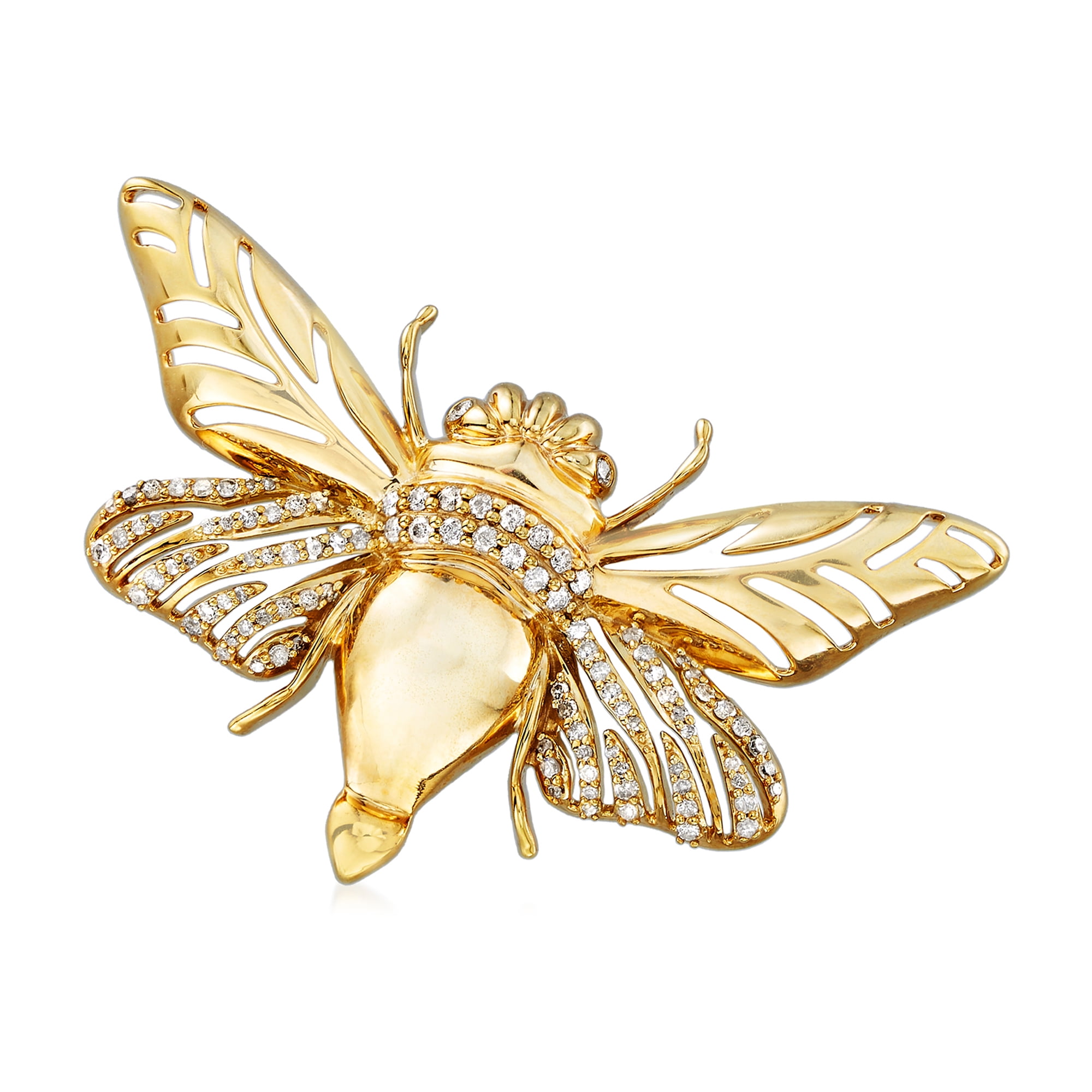 RossSimons RossSimons 0.50 ct. t.w. Diamond Bumblebee Pin in