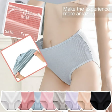 

WGOUP Women s Fashion Leisure High Waist Breathable Body Shaping Underwear Gray(Buy 2 Get 1 Free)