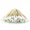 thumbnail image 2 of XIRQI 2026 New 100Pcs One Pack Anti-Static Products Long Wooden Handle Cotton Swab Single-Head Ear Nose Hygienicing Sterile for Ear Care,Nose Cleaning,Makeup 150Mm, 2 of 6