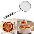 thumbnail image 4 of BKER 100 Mesh Stainless Steel Extra Fine Fat Spoon Mesh Strainer Slotted With Holes Kitchen Cooking Utensil For Frying Fryer And Grease, 4 of 4