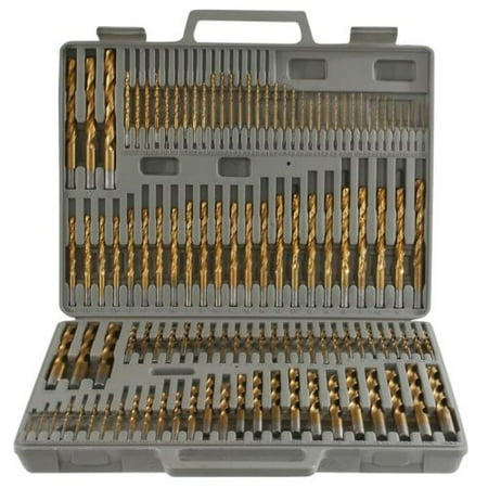 - GHP Index Case Number Letter Fractional 115-Piece Titanium Drill Bit Set