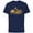 Athletic Navy, variant on Mickey Mouse and Friends Spooky Halloween Costumes - Short Sleeve Cotton T-Shirt for Adults - Customized-Black