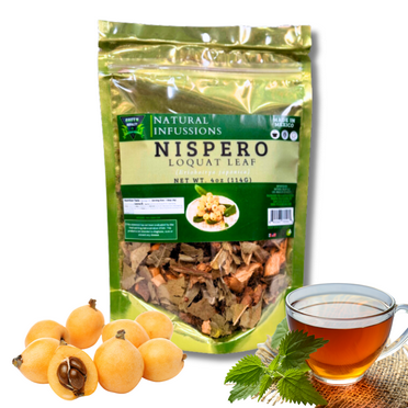 GREEN ROYALTY-Loquat Leaves Tea| Resealable Bag Always Fresh| Makes 50  Cups /Hojas de Nispero