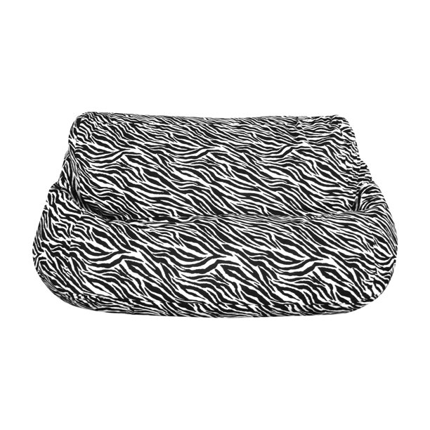 American Furniture Alliance 2 Seater Zebra Bean Bag Sofa