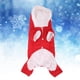 thumbnail image 4 of Suéter de peluche para perro con forma de corazón de melocotón, cálido atuendo rojo para mascotas, talla 12, sudadera con capucha acogedora para otoño e invierno, 4 of 8
