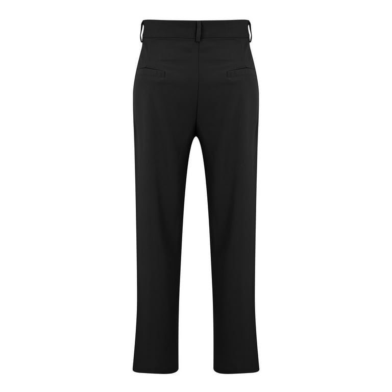 WTXUE Trousers Formal Suit With Slanted Pockets Straight WTXUE Trousers Formal Suit With Slanted Pockets Straight