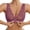 yue866-Purple, variant on khonts,Women's Lace Front Hook Closure Bras Wireless Push up Bra No Padded Gathering Bralettes White XL