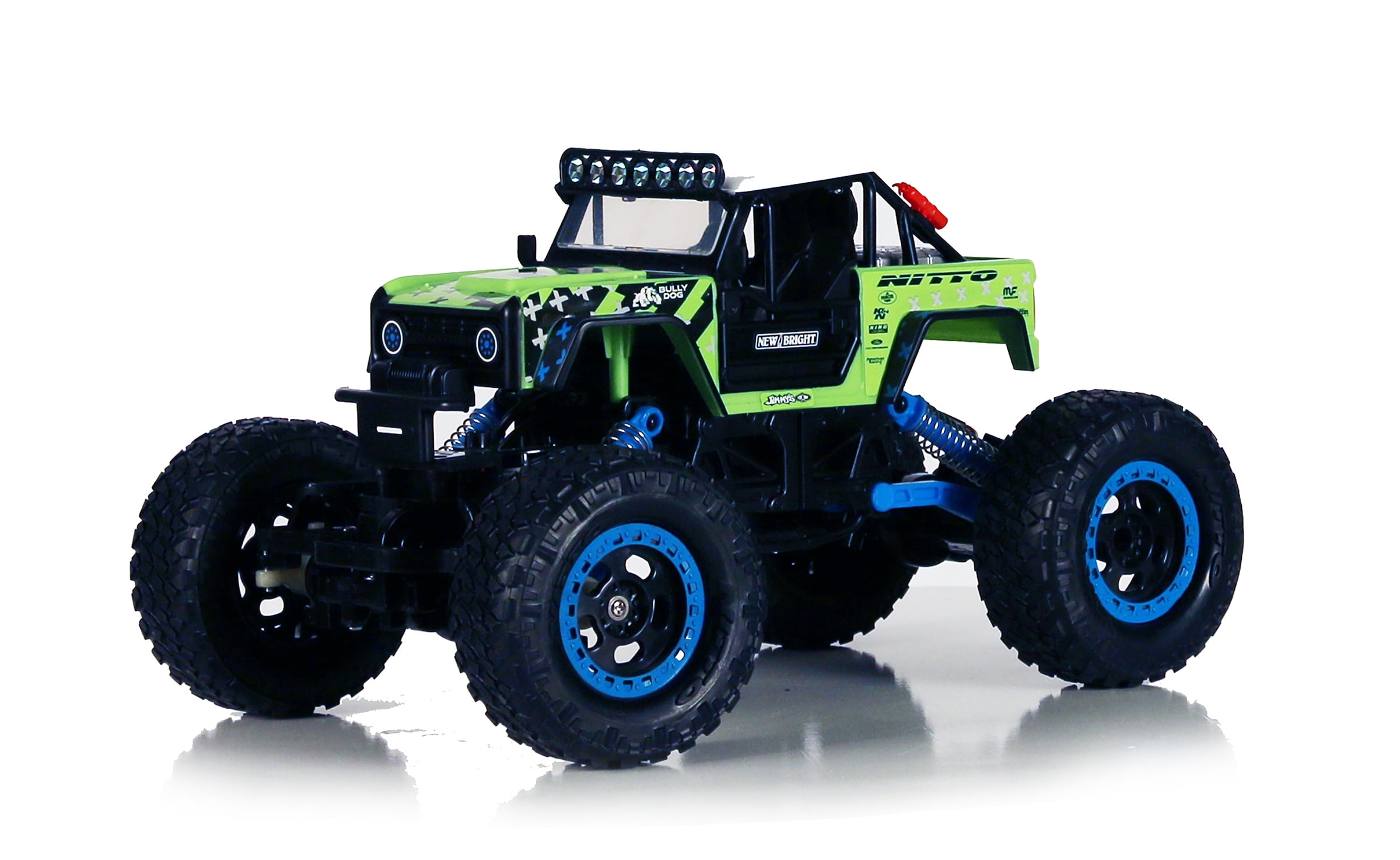 New bright rc 1:15 scale ford bronco rock crawler usb radio control truck â green â BrickSeek