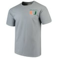thumbnail image 2 of Men's Gray Miami Hurricanes Comfort Colors Campus Scenery T-Shirt, 2 of 5