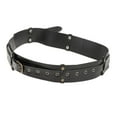 thumbnail image 4 of Medieval Vintage Waist Belt Adjustable PU Leather for Coat Parties T Shirts Black, 4 of 9