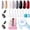 Classic Grey, variant on Perfect Summer Gel Nail Polish Starter Kit with 36W UV Light, 6 Colors Light Brown Grey Gel Polish with Top and Base Coat 2Pcs Liner Gel, Soak Off Gel Polish Kit with UV Nail Lamp Gift for Women
