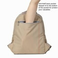 thumbnail image 4 of SAVERRY Women Backpack Small Hiking Daypack Female Nylon Rucksack Khaki, 4 of 7