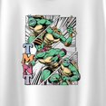 thumbnail image 3 of Teenage Mutant Ninja Turtles - Femme Comic Short Sleeve Boxy Graphic T-Shirt, 3 of 5