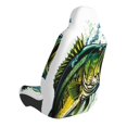 thumbnail image 2 of Rateoe Big bass fish Print Car Seat Cover,Elastic Car Seat Protector,Washable Durable Automotive Seat Cover Car Interior Accessories, 2 of 5