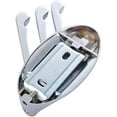 thumbnail image 4 of Zinc alloy Swivel Wall Mounted Coat Rack with 3 Folding Arms, Hanging Hanger / Coat Hook / Towel Rack 180 ° Rotation for Bathroom Kitchen Garage Hanger, 4 of 5