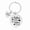 XKYX040Keyring Solid silver, variant on Keychain Charms for Female Besties & Sisters - Christmas Gifts with Engraving - Metal Keychains Wholesale