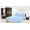 Blue, variant on Gorgeous Home Linen Nena King Quilt Bedding Set with Pillow Case Reversible Black