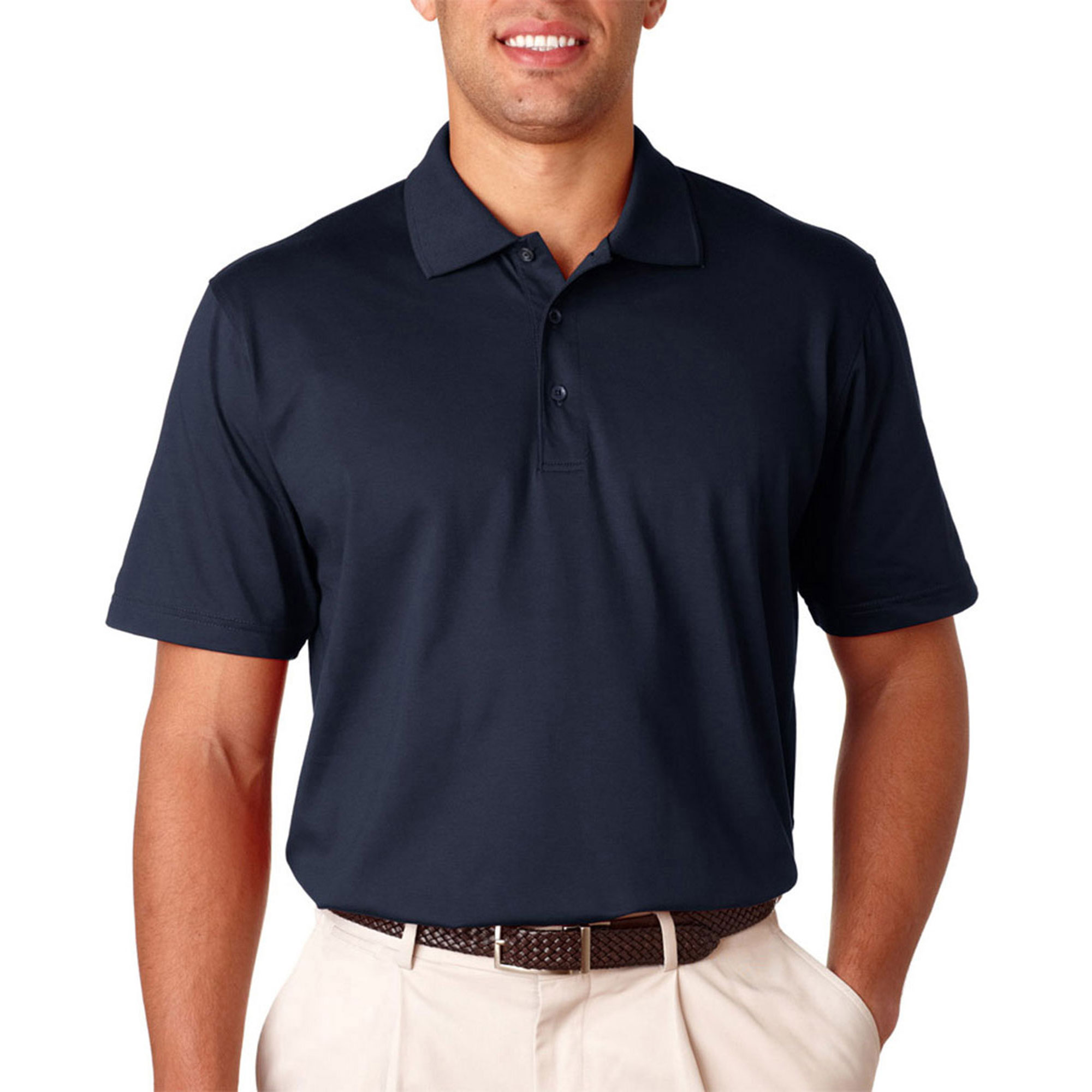 Pima Cool Short-Sleeve Polo Shirt 