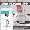 thumbnail image 5 of Sure Petcare Felaqua Connect Smart Cat Water Bowl - Tracks Drinking, Safe Healthy Habits, Automatic Refills, Battery-Operated, BPA-Free, Wireless & Portable Wide Shallow Design, 5 of 7