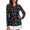 Bat and Spider Web Pattern, variant on Jiueut Purple Galaxy Polo Collar T Shirt for Women Cool Tee Tops Zip Up Versatile Golf Polo Durable Activewear for Golfing, Size X-Small