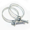 thumbnail image 1 of For Suzuki Samurai Radiator Coolant Hose Pipe Clamps Double Wire 09400M60301, 1 of 4