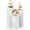 3pcs-White, variant on EAYSG 3-Piece Lightweight Overlapping Cylinder Pedestal Stand Set – Space-Saving Display Base for Weddings, Parties, and Retail Decor