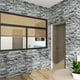 thumbnail image 3 of Papel Tapiz Auto Adherible Decorativo HappyWare Cantera Gris Ox 10mx45cm, 3 of 4