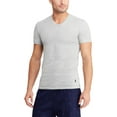thumbnail image 3 of Polo Ralph Lauren Mens Slim Fit Cotton V-Neck T-Shirt 3-Pack Style-RSVNP3, 3 of 5