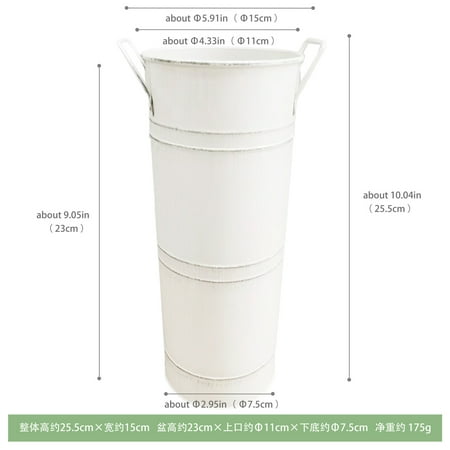 

NUOLUX Vertical Umbrella Practical Umbrella Storage Bucket Iron Storage Bucket for Porch Doorway