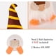 thumbnail image 4 of Paquete de 2 gnomos de otoño de felpa con luces LED, decoración de bandeja escalonada, gnomo de acción de gracias de cosecha, decoración de fiesta de día festivo, decoración de mesa de otoño Vhermosa WMZL-2177, 4 of 4