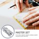 thumbnail image 3 of 1 Set 7pcs Multi-functional Drawing Compasses Practical Drawing Tools (Blue), 3 of 3
