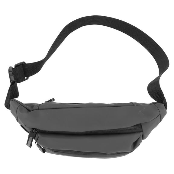 PTOOTP  1pack Waterproof Fanny Pack Fashionable Grey Belt Bag for Men and Women