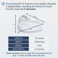 thumbnail image 4 of SnoreLessNow Somnofit-S Adjustable Anti-Snore Mouth Guard, Swiss Made, FDA Cleared, 4 of 10