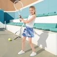 thumbnail image 5 of Girls' Skorts Elastic Waist Skorts with Inner Shorts Athletic Workout Shorts Skirts Enchanting Unicorn Pattern Large, 5 of 9