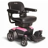New GO CHAIR Pride Mobility Travel Electric Powerchair + 18AH batteries upgrade (Rose Quartz)