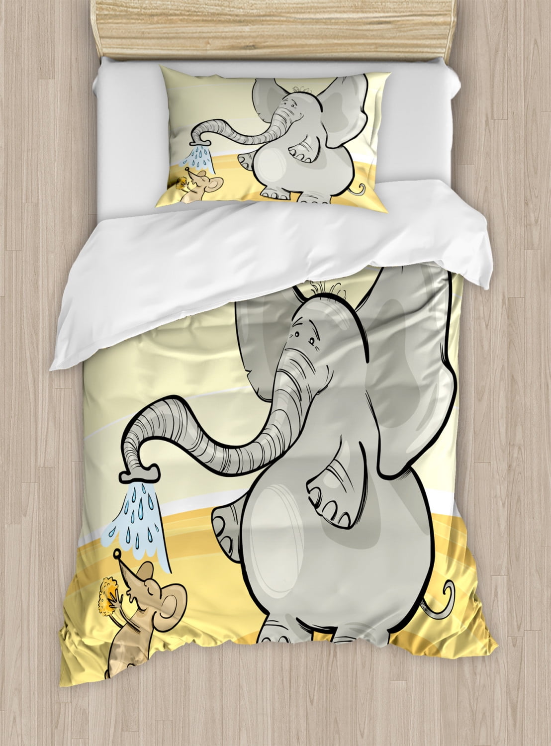 walmart elephant bedding