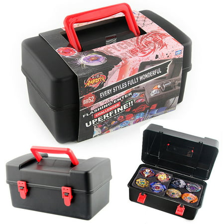 Iuhan Portable Waterproof Box 8 in 1 Carrying Case For Beyblade Burst Spinning