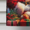 thumbnail image 4 of Jack Russell Terrier and Santa Claus House Flag 28 in x 40 in, 4 of 7