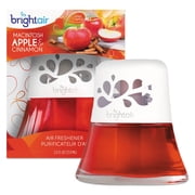 BRIGHT Air BRI 900022 2.5 oz. Scented Oil Air Freshener - Red, Macintosh Apple and Cinnamon (6/Carton)