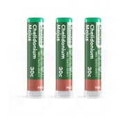 OLLOIS Chelidonium Majus 30c Organic, Lactose-Free, Vegan, Homeopathic Medicine, 80 Pellets (Pack of 3)