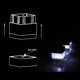 thumbnail image 3 of Injueey Luz de pilar para exteriores, recargable, Solar, Rectangular, parque, Patio, valla, lámpara de paisaje, pasarela, iluminación de seguridad, Iluminación y accesorios Luz amarilla cálida Injueey HA073726-02, 3 of 6