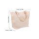 thumbnail image 2 of CRILSTYLEO 10Ud Bolsa Tote Lisa Para Pintar Y Reutilizar Ideal Para Commuting Y Almacenaje, 2 of 6