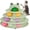 Green, variant on 4-Tier Roller Track, Turntable  Tower  with Colorful Chase Balls, Multi-Level Interactive   for Bored Indoor Adult Cats, Fun Puzzle Kitten Exercise  Self Play ()