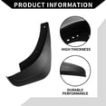 thumbnail image 6 of Unique Bargains Front & Rear Side Automotive Mud Guards Splash Compatible for Suzuki SX4, 6 of 6
