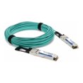 thumbnail image 3 of AddOn - 40GBase-AOC direct attach cable - TAA Compliant - QSFP+ to QSFP+ - 20 m - fiber optic - active - for HPE FlexFabric 12900E, 12900E 36-Port, 12902E, 3 of 4
