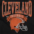 thumbnail image 2 of Cleveland Football Helmet Sports Fan Toddler Kids Crew Neck Graphic T-Shirt Brisco Brands 4T, 2 of 5