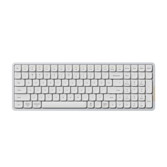 Teclado mecánico LOFREE Flow Profile 100 teclas blanco