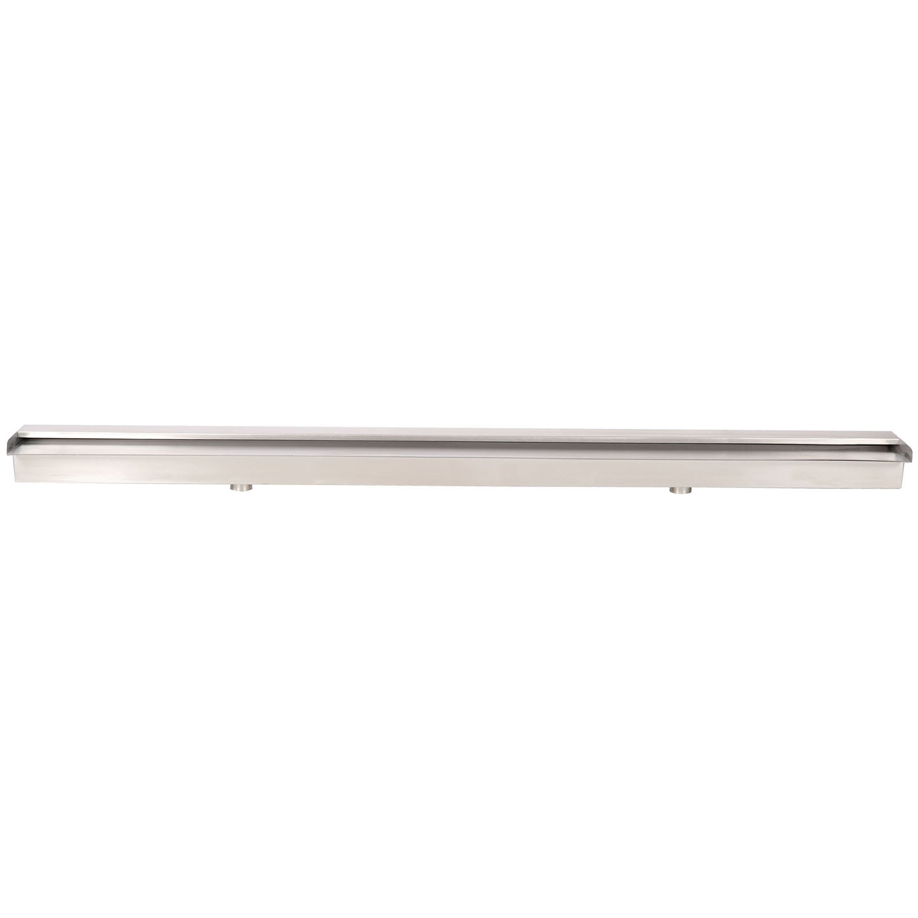 Stainless Steel Pool Fountain in Silver 59 Inches for Outdoor Garden Decoration and Relaxation Experience